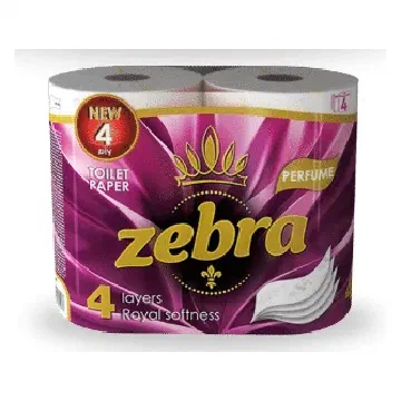 Zebra Perfume тоалетна хартия, 4 пласта