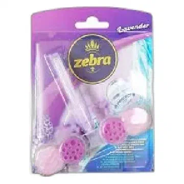 Zebra Lavender блокче за тоалетна