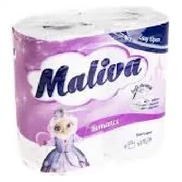 Maliva Romance ароматизирана тоалетна хартия (лилава опаковка)