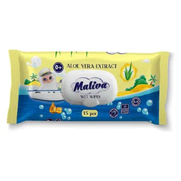 Maliva Aloe Vera мокри кърпи