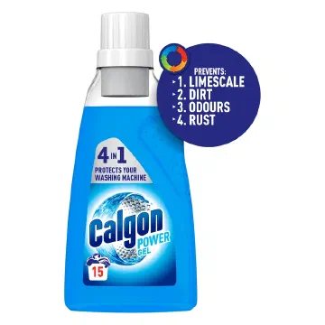 Calgon 4in1 Power Gel гел срещу котлен камък за перални машини