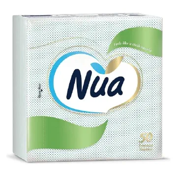 Nua Silky Soft зелени салфетки 40×40 см