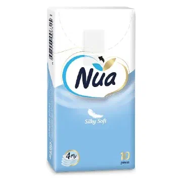 Nua Silky Soft 4-пластови носни кърпички