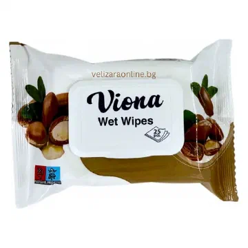 Viona Argan мокри кърпи с капак