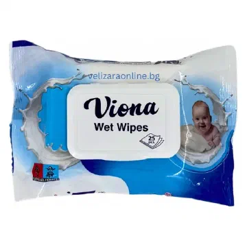 Viona Latte Bianco мокри кърпи с капак