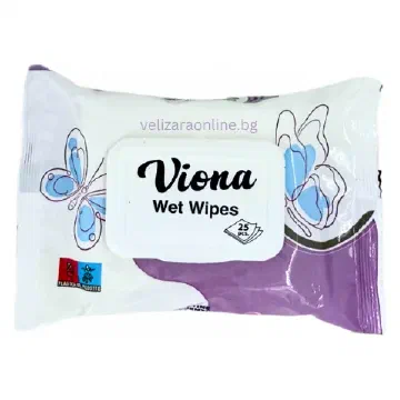 Viona Intimate мокри кърпи за интимна хигиена с капак