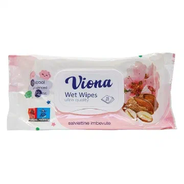 Viona Mandorla (бадем) мокри кърпи с капак