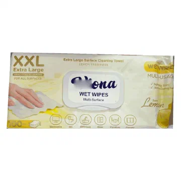 Viona XXL Lemon мокри кърпи за почистване
