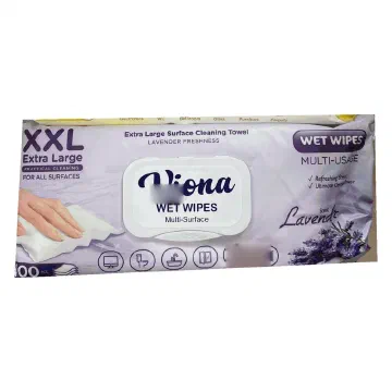 Viona XXL Lavender мокри кърпи за почистване