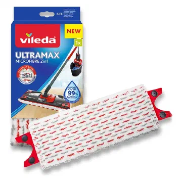 Vileda UltraMax Microfibre 2in1 резерва за плосък моп