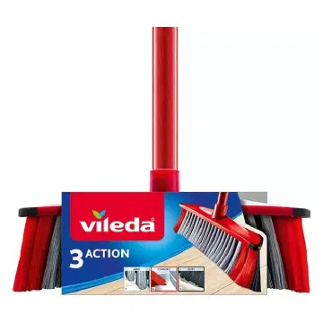 Vileda 3 Action метла-четка с дръжка