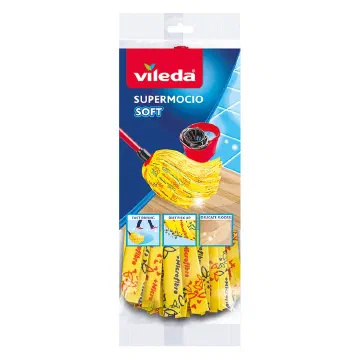 Vileda SuperMocio Soft микрофибърни ресни (резерва за моп)