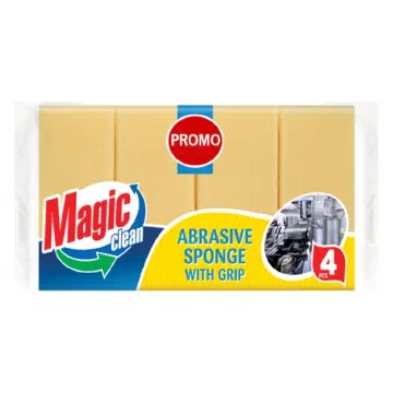 Magic Clean Abrasive Sponge with Grip гъби за съдове