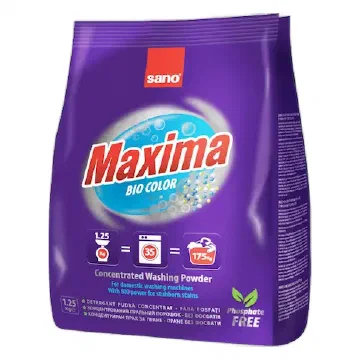 Sano Maxima Bio Color прах за пране