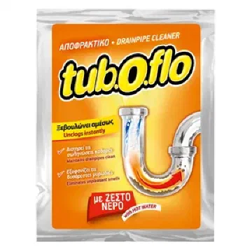 Tub.o.flo гранули за отпушване на тръби с гореща вода