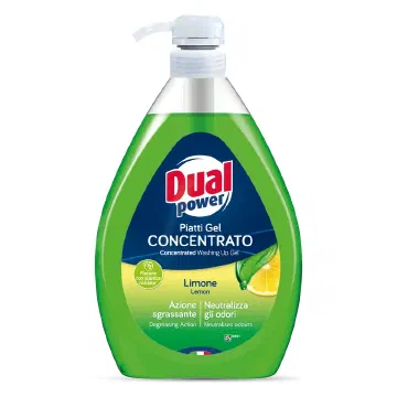 Dual Power Piatti Gel Concentrato Limone препарат за съдове с помпа