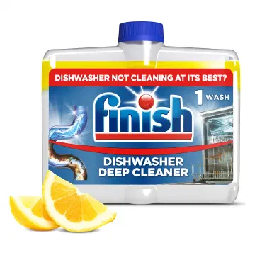 Finish Dishwasher Cleaner Lemon препарат за почистване на съдомиялна