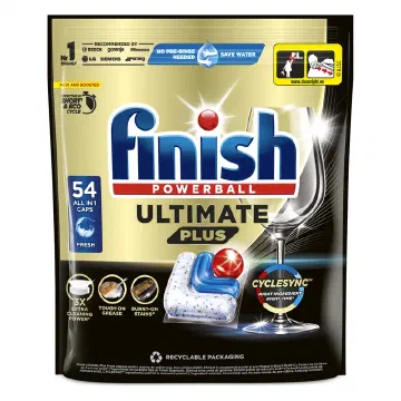 Finish Ultimate Plus All in 1 капсули за съдомиялна