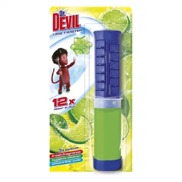 Dr. Devil 3in1 WC Point Block Lime Twister дискове за тоалетна