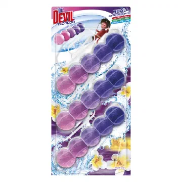 Dr. Devil WC Bicolor 5 Ball Sunset Blossom блокче за тоалетна
