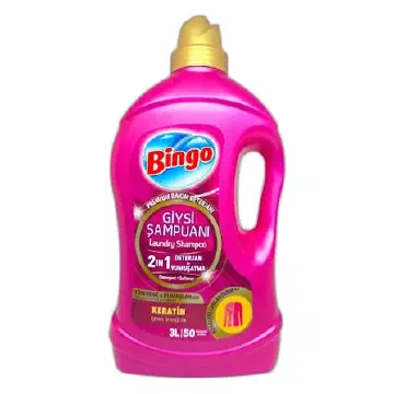 Bingo Giysi Şampuanı Keratin 2 в 1 течен перилен препарат с омекотител
