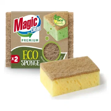 Magic Clean Premium Eco Sponge гъби за съдове с натурална фибра