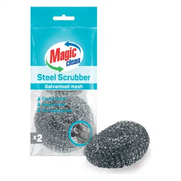 Magic Clean Steel Scrubber Galvanised телчета за съдове