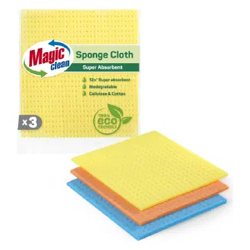 Magic Clean Sponge Cloth Super Absorbent биоразградими попивателни кърпи S