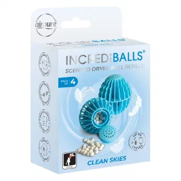 Airpure Incrediballs Clean Skies ароматизирани топки за сушилня