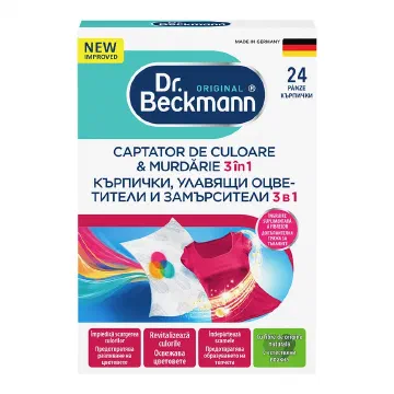 Dr. Beckmann кърпички, улавящи оцветители и замърсители 3 в 1